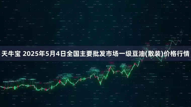天牛宝 2025年5月4日全国主要批发市场一级豆油(散装)价格行情